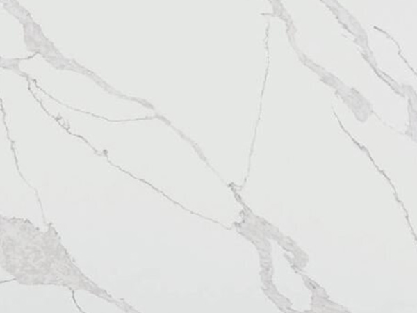 Countertop stone slab of Calacatta Venatino Quartz